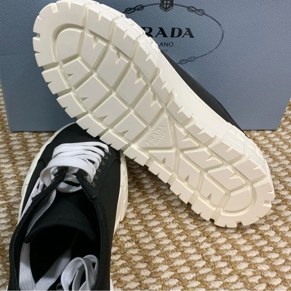 Prada Woman's Black Sneakers - Picture 4 of 4